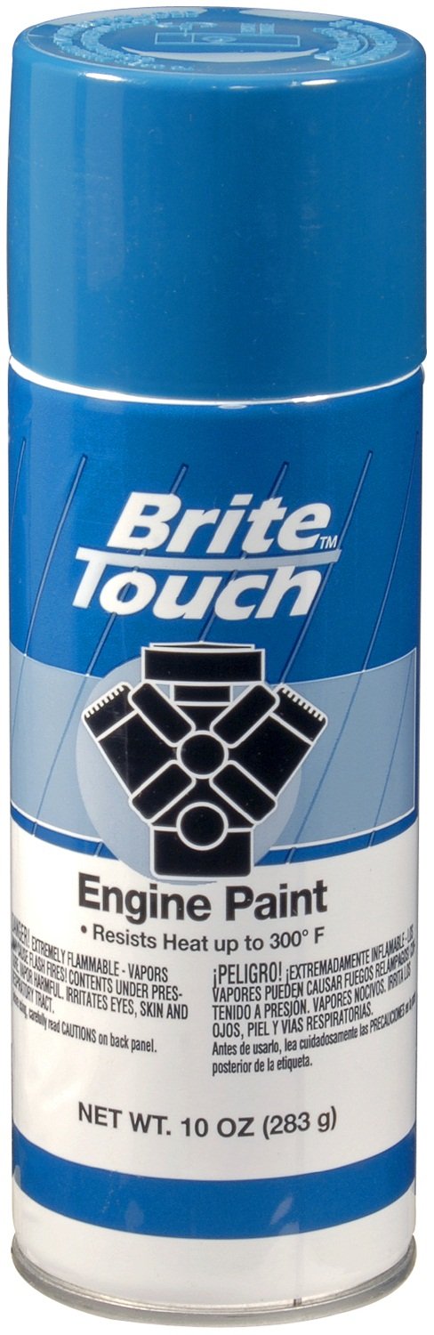 Brite Touch KBT000277 Engine Paint, Gloss, GM Blue, 10 oz.