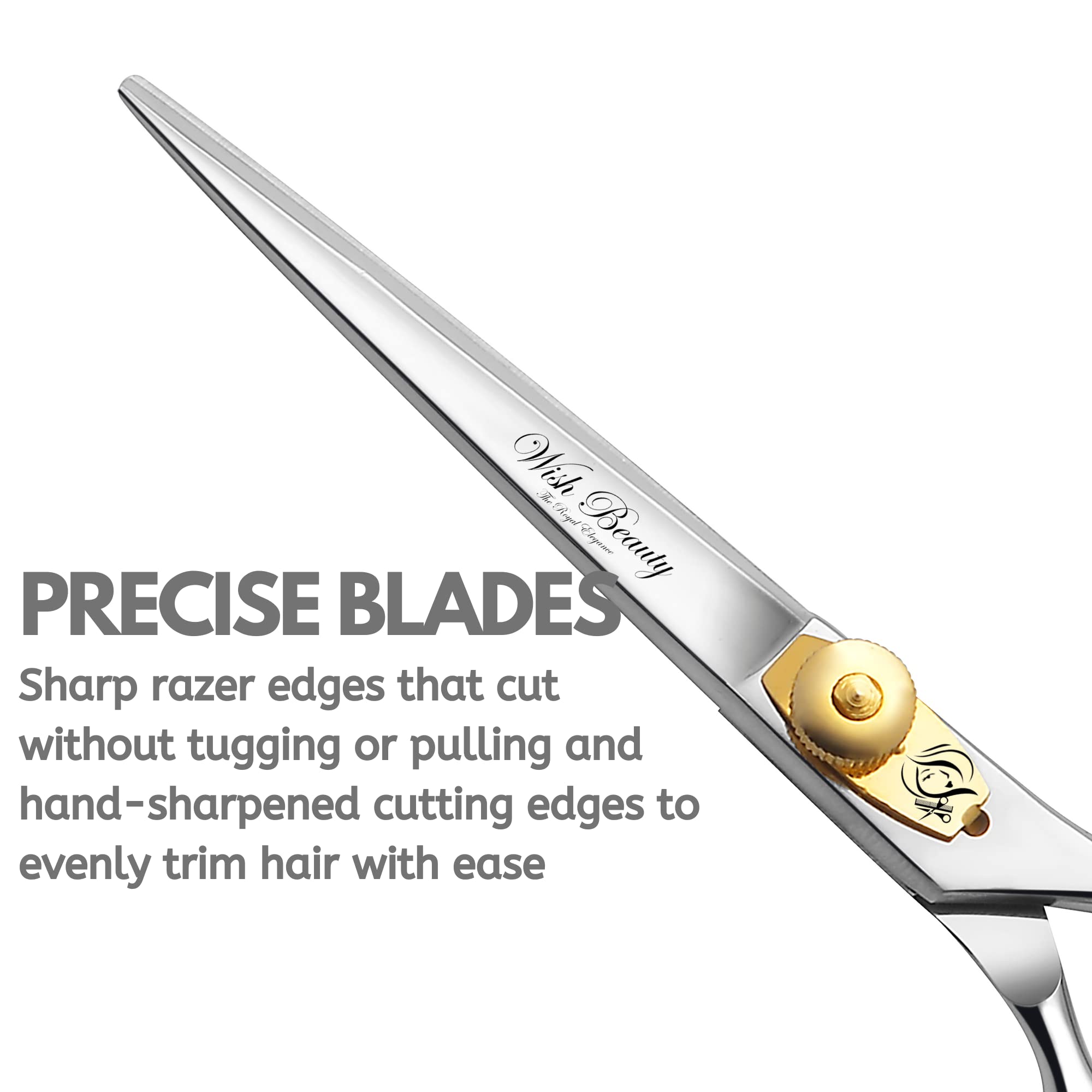 Glamified Glam Professional Barber/Salon Scissor Hair Cutting Set - Image 4