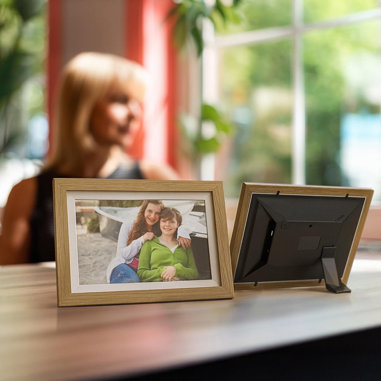 Cyfrowa ramka na zdjęcia 10,1 cala WiFi Frameo ekran dotykowy IPS HD 32 GB Wozinsky