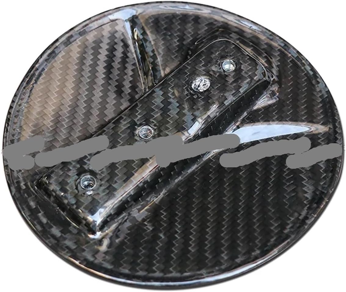 Car Styling Compatible For Ferrari 488 Fuel Tank Cap Dry Carbon Fiber Car Exterior Tank Cap Cover Trim Decoration Car Accessories(Capris Style)