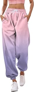 Pantalones de piel sintética para mujer, color rojo vino, pantalones para mujer, informales, estampados, pantalones de jogging, bolsillos, cintura alta, atléticos, gimnasio, ajuste deportivo