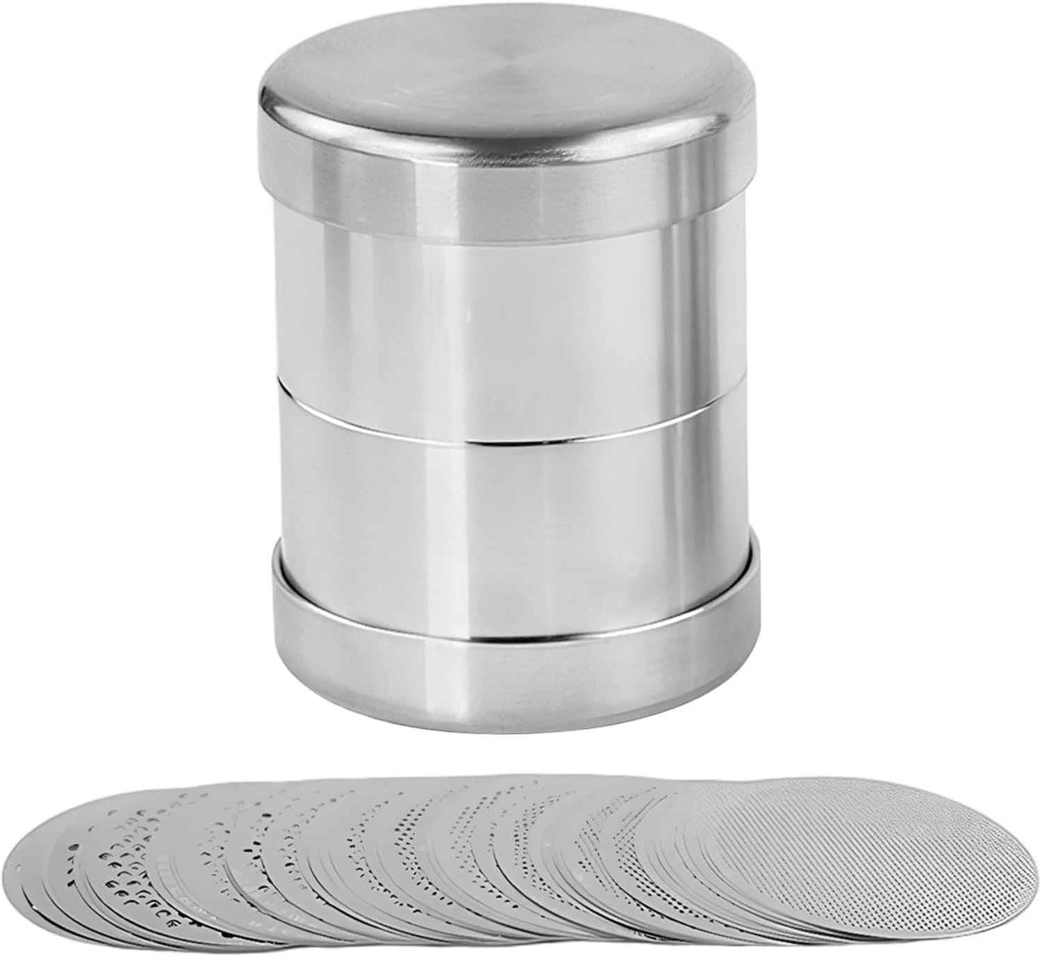 Tamiz De Acero Inoxidable De Malla Fina De 48 Mm, Clasificador De Cuentas Para Herramientas De Fabricación De Joyas, Tamices Para Clasificar Diamantes Y Piedras Preciosas.
