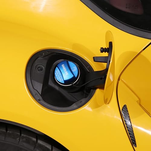 Miniatura 3 de Cubierta de tapa de depósito de combustible de gasolina de aleación de aluminio para Toyota Supra GR A90 A91 MK5 2019-2022, accesorios de tapa de
