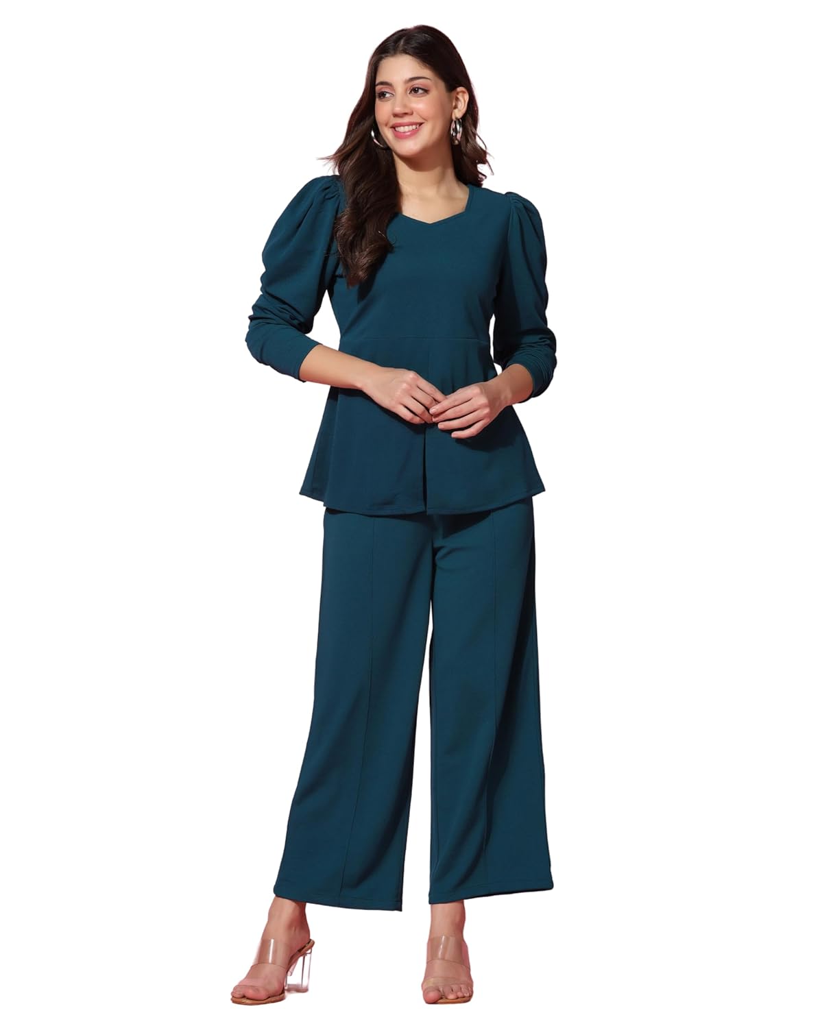 Leriya Fashion Co-ord Set For Women Stylish | Dress for Woman | Stylish Midi Western Party Dress for Woman | A Line Dresses | Winter Cord Set For Women