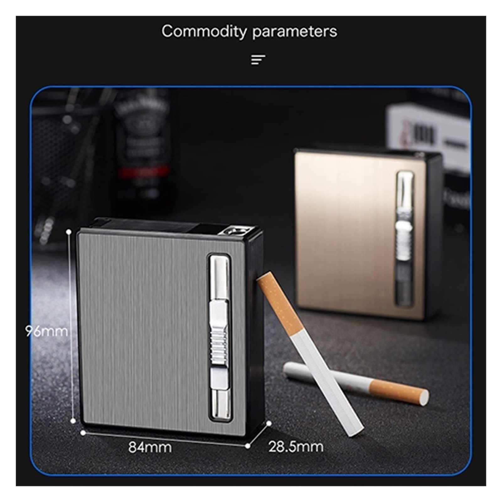 2 in 1 cigarette case and lighter Amazon.com: GHFGHMN 2 in 1 Cigarette Case Lighter, Cigarette Case with  Lighter, Refillable Windproof Gas Lighter, Holds 20 Regular/Extra Large  Cigarettes Portable Lighter, Gift for Men(Color:Black.s) : Health &  Household