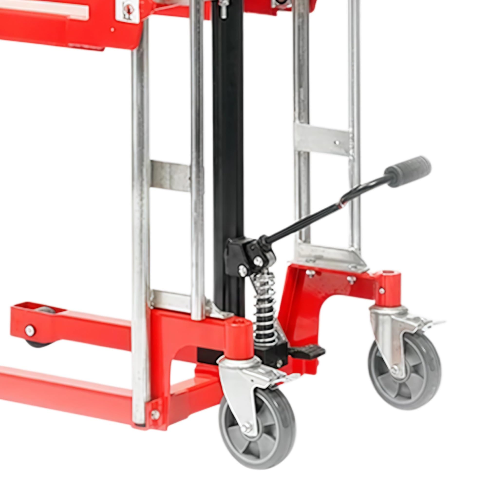 Transpallet Manuale Carrello elevatore Idraulico Manuale da 400 kg, capacità 110 cm, for impilamento in Magazzino