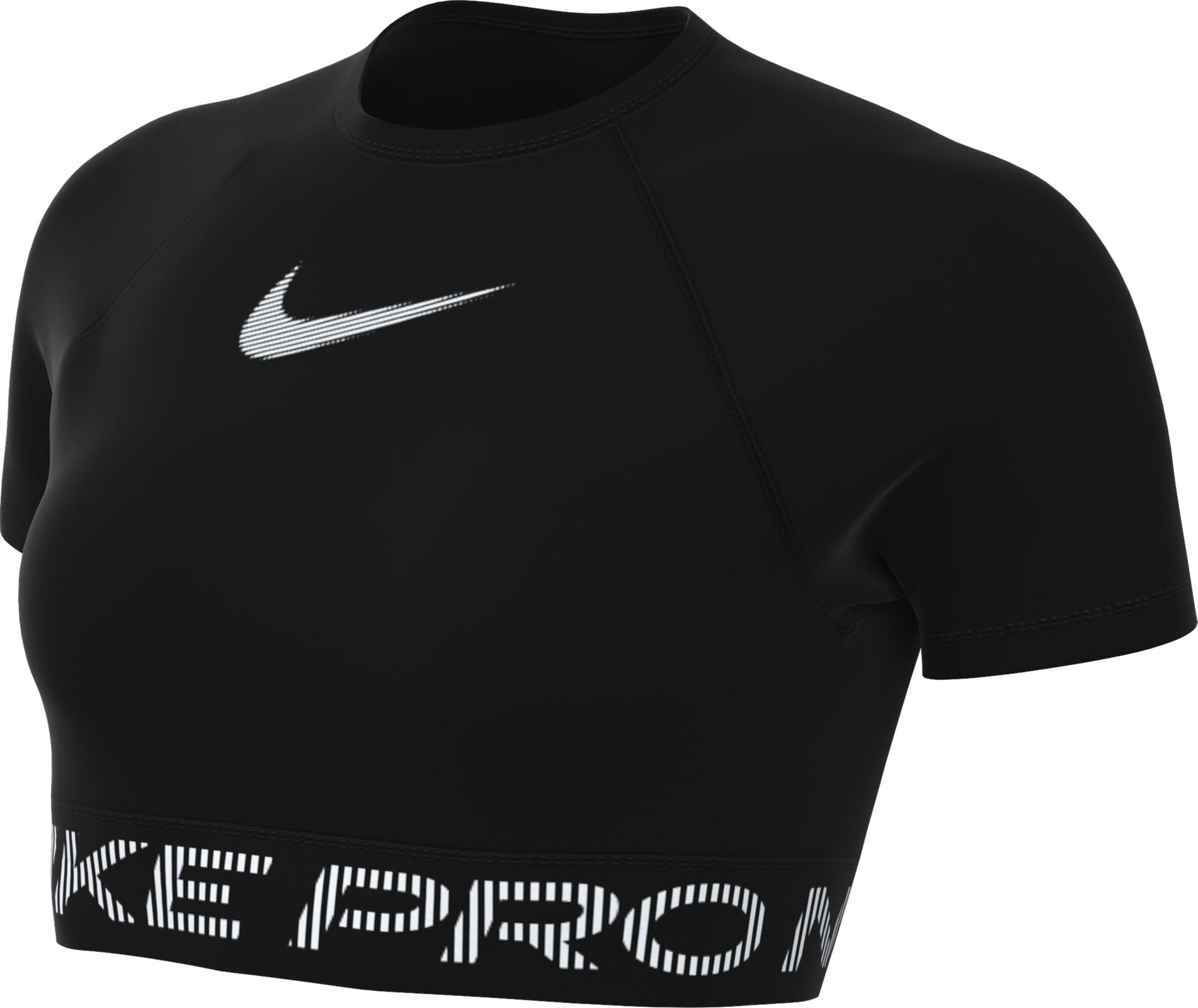 NIKE Koszulka z krótkim rękawem Kobiety Nike Pro Dri-fit Kürzer Geschnittenes Kurzarmshirt Mit Grafik Für Damen