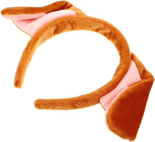 Miniatura 9 de Diadema con orejas de perro para cachorros, para mujeres y hombres, disfraz de animal de Halloween, accesorio para cosplay, orejas de perro, aro