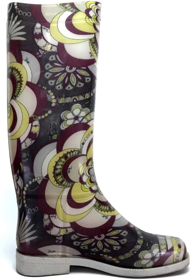 エミリオプッチ　カラフルグラフィックラバーブーツ エミリオプッチカラフルグラフィックラバーブーツ