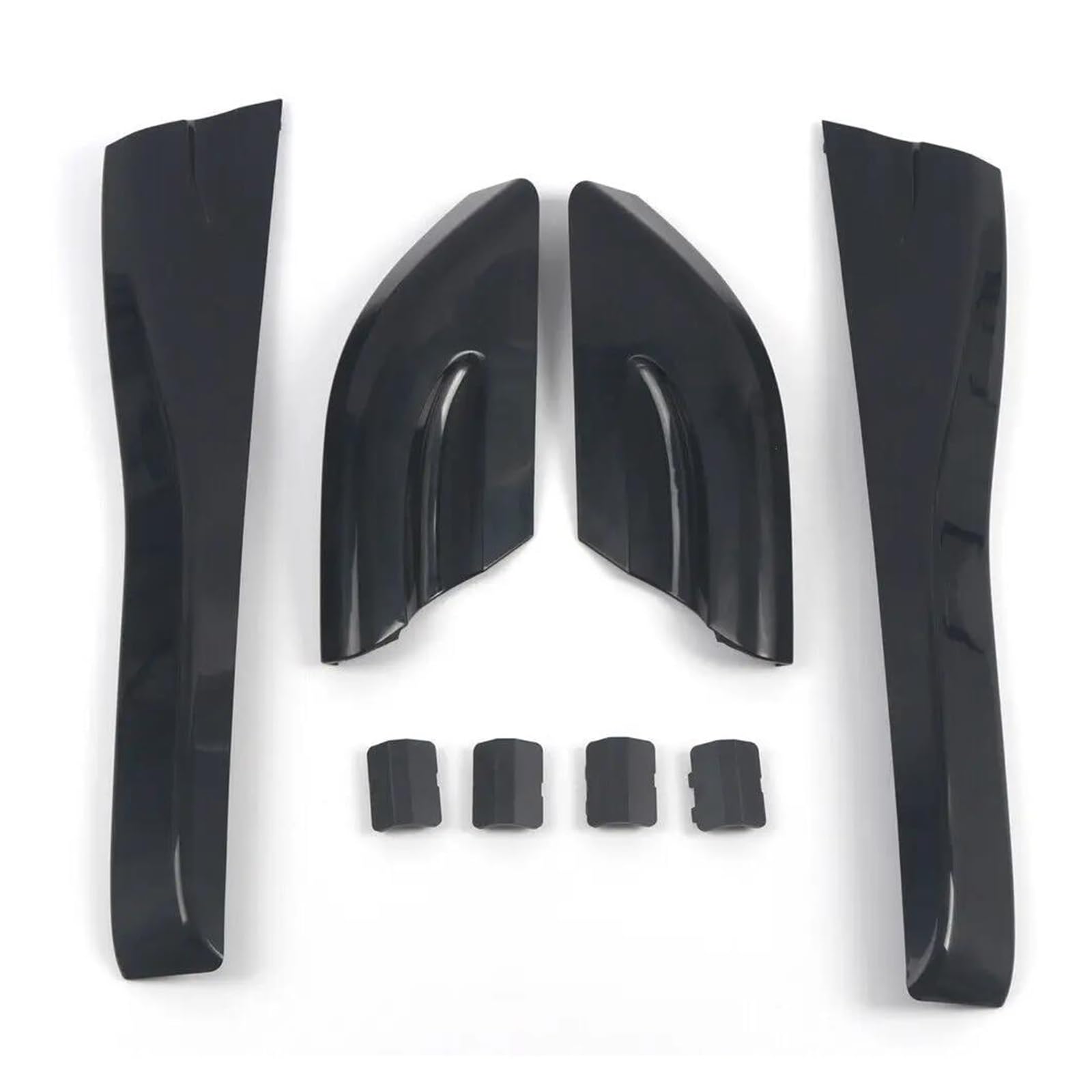 Barre rail toit Hyundai Tucson kit coque couverture extrémité ABS haute résistance - 7