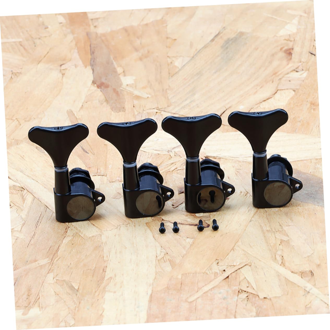 VICASKY Tuning Pegs for Bass Guitar 4 Sets Metal Bass Tuning Keys Replacement Parts for