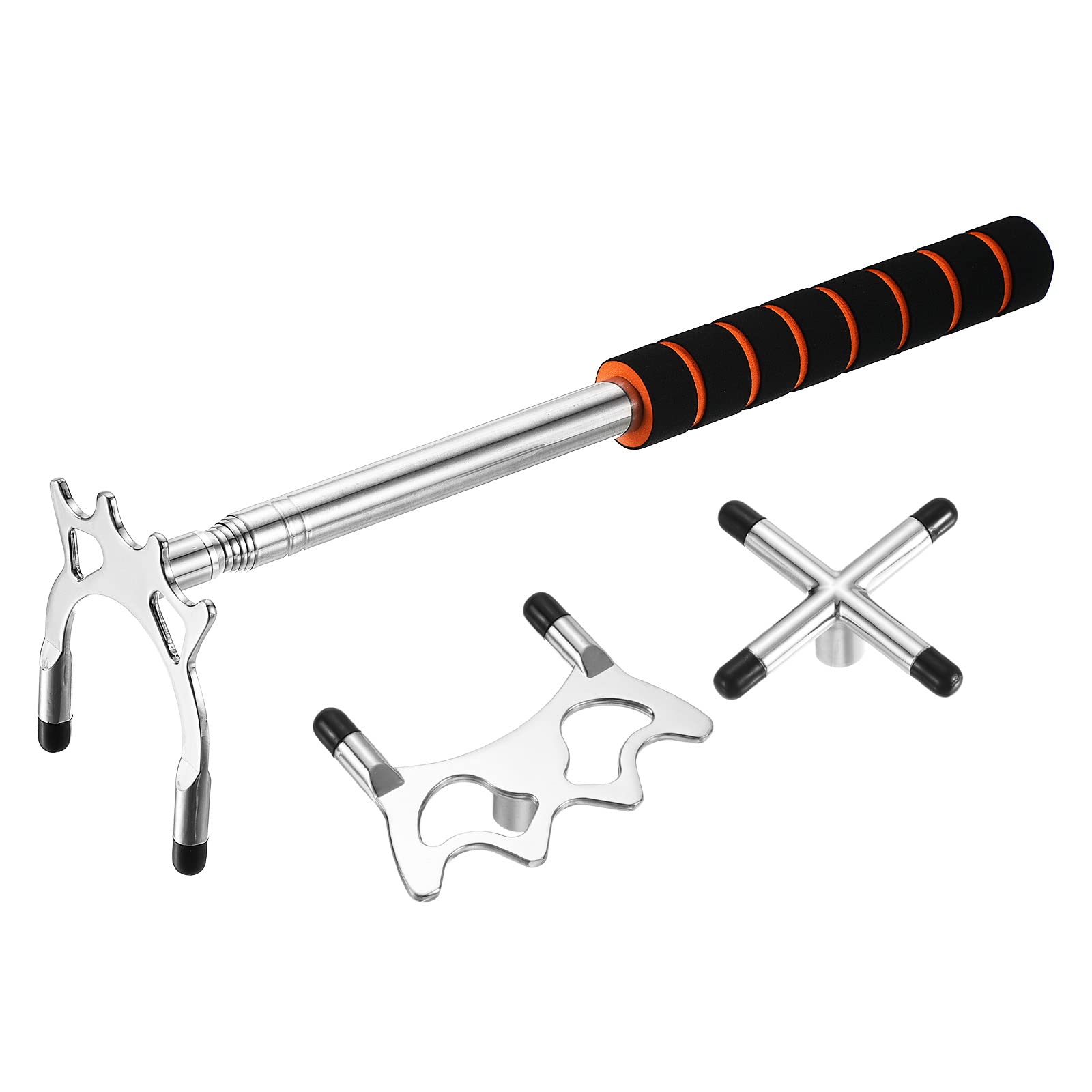 Queue De Billard Rétractable PATIKIL – 7 Sections, 32,5 à 150 Cm, Tête En Plastique Amovible, Poignée Bois – Pour Concours Et Clubs