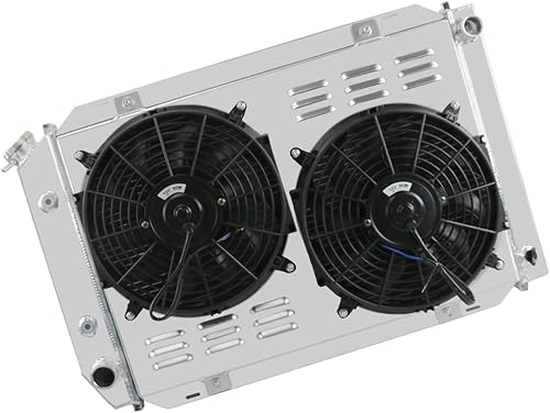 Miniatura 3 de ALLOYWORKS - Radiador de aluminio de 3 filas + ventilador de cubierta + relé para Ford Mustang LX GT SVT 87 88 89 90 1979
