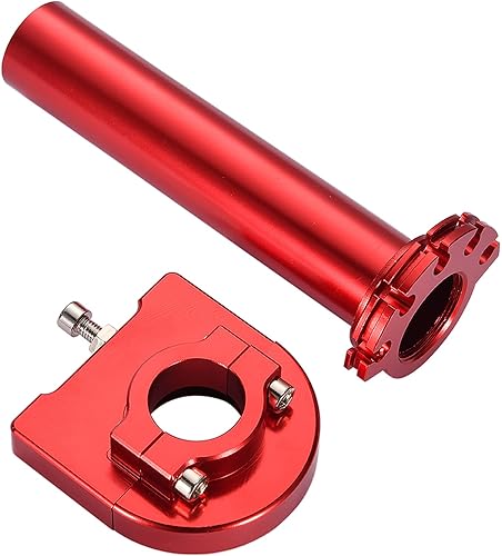 GOOFIT Empuñaduras de aluminio de alto rendimiento, tubo de acelerador, palanca de repuesto para motocicleta de motocross de 50 cc, 70 cc, 90 cc,