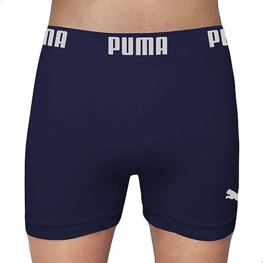 Cueca Boxer Puma Sem Costura Poliamida Sport Dry Fit Masculina