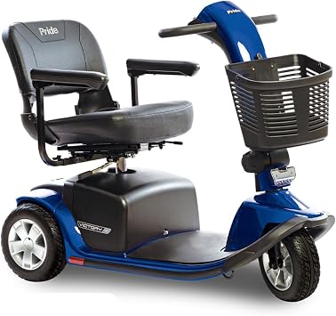 Victory 10 3-Wheel Mobility Scooter Candy Apple Red, U1 Standard Batteries