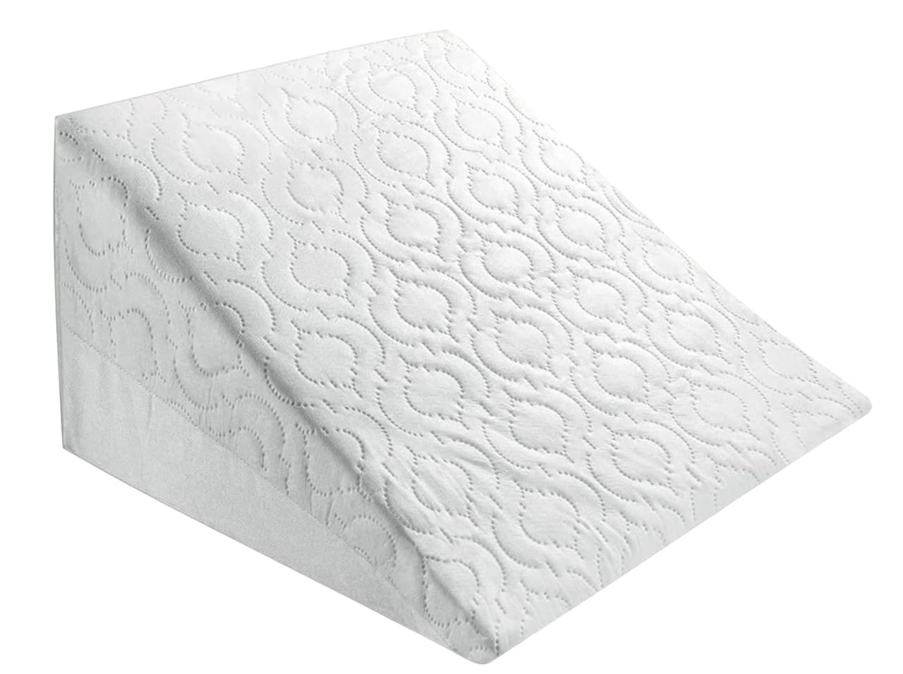 Premium Orthopedic Bed Wedge Pillow - Incline Support for Acid Reflux, Back Pain, and Snoring - Comfortable Wedge Cushion with Washable Cover - Ideal for Reading, Sleeping (20"X18"X11")