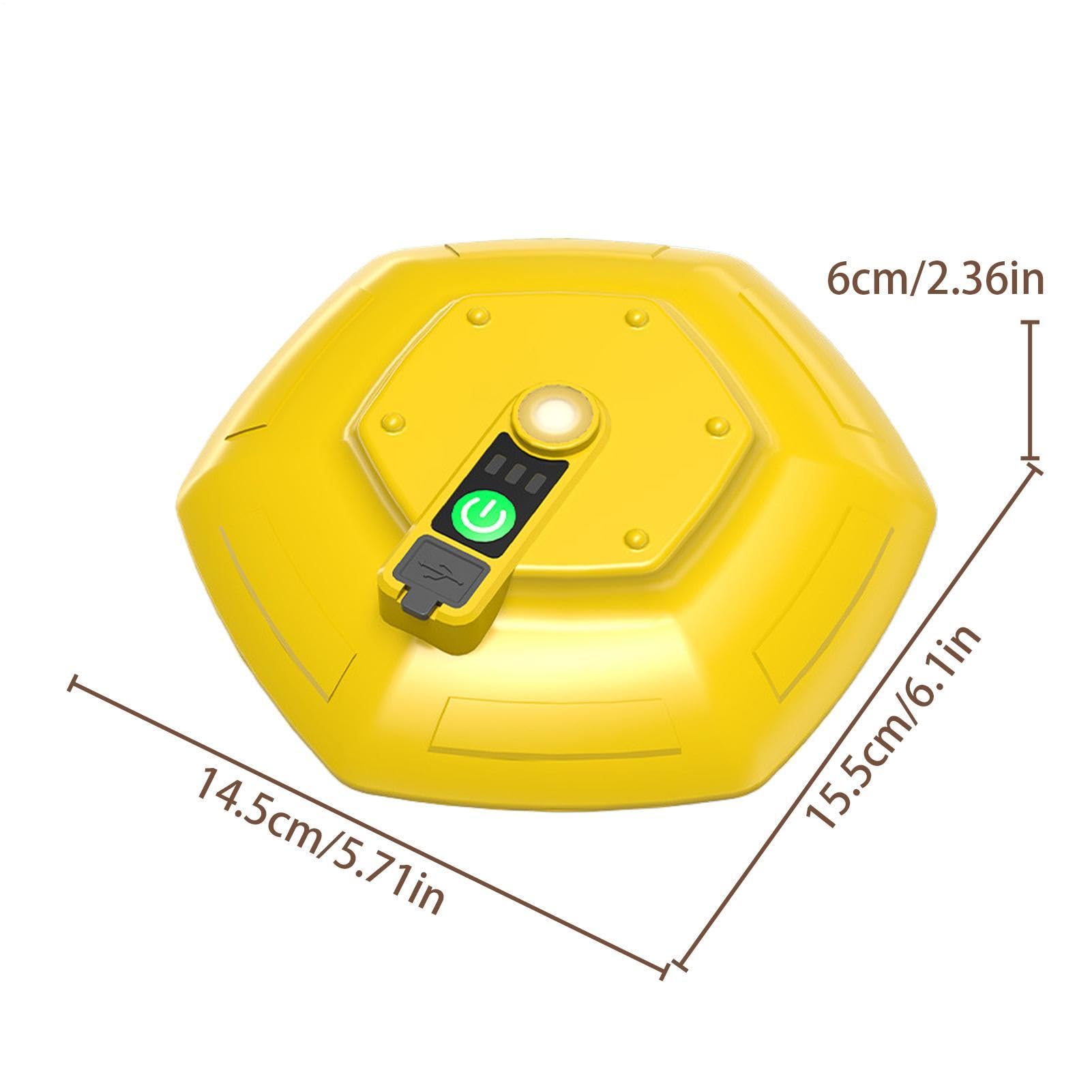 Aérateur de Seau à Appâts Rechargeable – Bulleur de Pêche Flottant Étanche IP – Pompe à Oxygène Portable 3000mAh avec Charge Magnétique – 3 Modes pour Vifs, Eau Douce et Salée – Silencieux & Robuste
