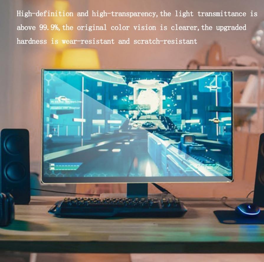 Computer-Bildschirmschoner, Computer-Displayschutzfolie 11,6-29 Zoll HD und grünes Licht(15"(340 * 280mm))