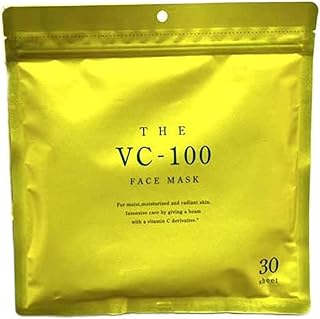 VC-100 Contiene Vitamina C Mascarilla 30 hoja...