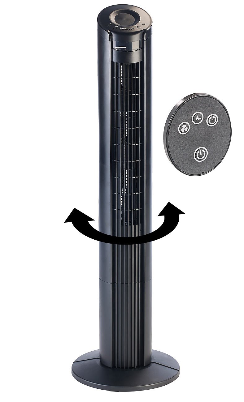 Sichler Standventilator XXL – Höhenverstellbar Mit Fernbedienung & Timer