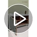 Image of Yepa Wooden Sideboard Cabinet for Living Room | Handcrafted Solid Wood Storage Cabinet with Carved Doors | Crockery Cabinet for Home | Crockery Furniture for Home (Green Ela)