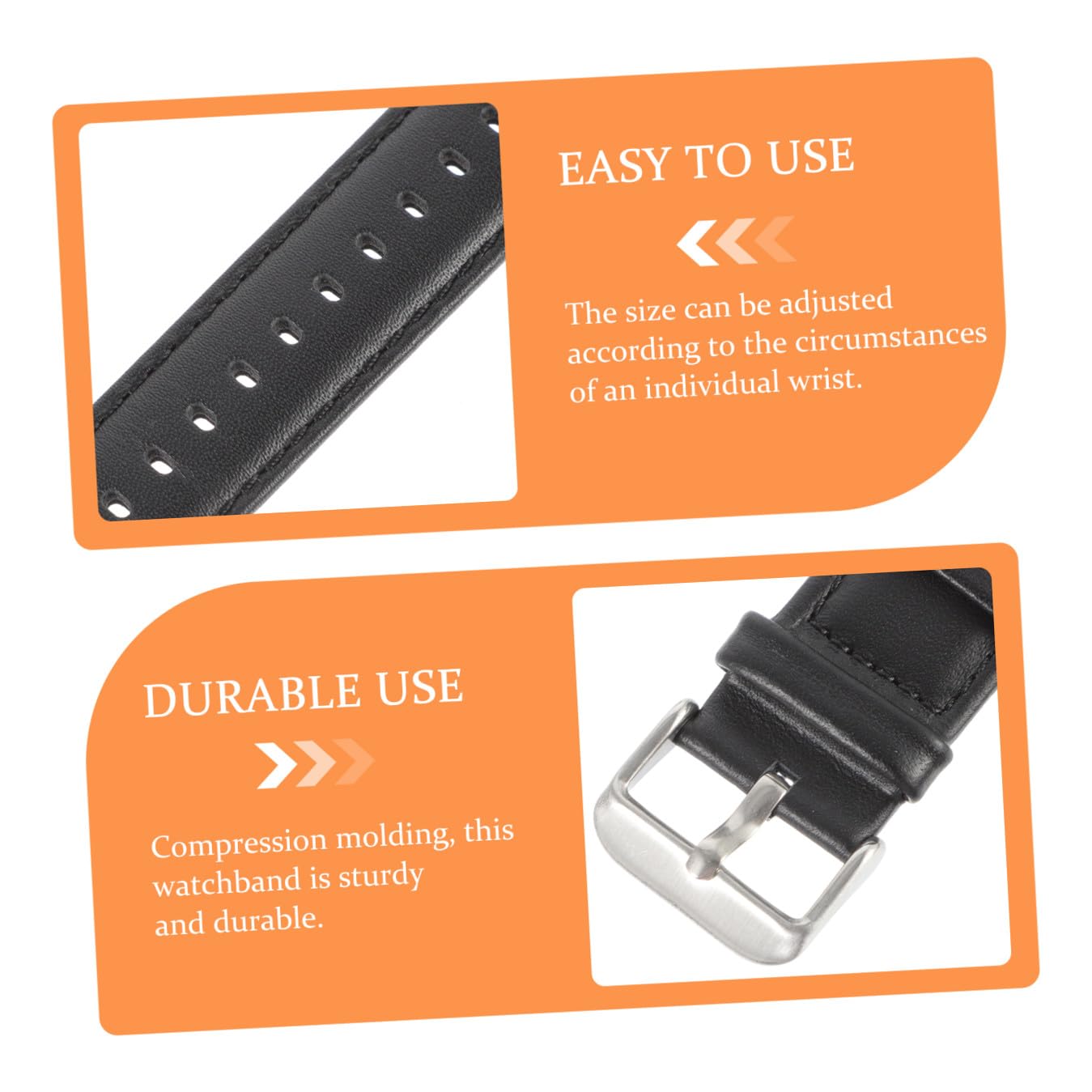 HOMSFOU Correa De Cuero Genuino Reloj Inteligente Pulsera Inteligente Banda De Reloj Inteligente Correas De Reloj Para Hombres Cómoda Correa De Reloj Bandas De Reloj Pulsera Inteligente