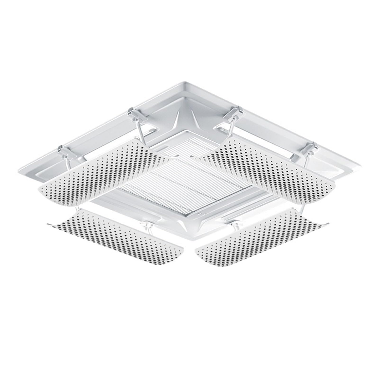 Zyslxhocz Carbon Filter 1Pcs Central Air Conditioning Windshield Air Outlet Baffle Wind Deflector Anti-Direct Blowing Ceiling Suspended Air Conditioner(Carbon Filter 1Pcs)