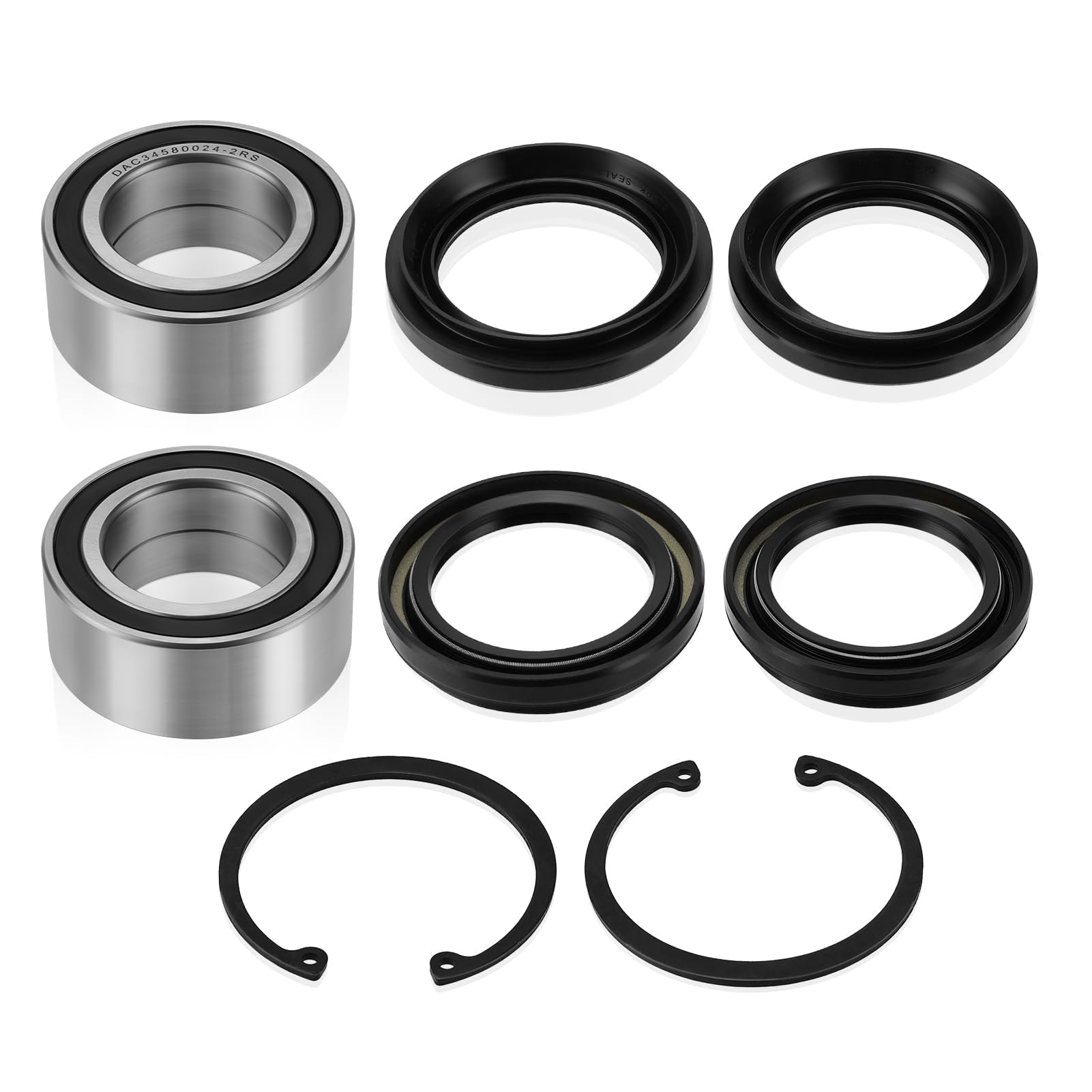 Amazon.com: M MATI Rear Wheel Bearings & Seals Kit for Honda