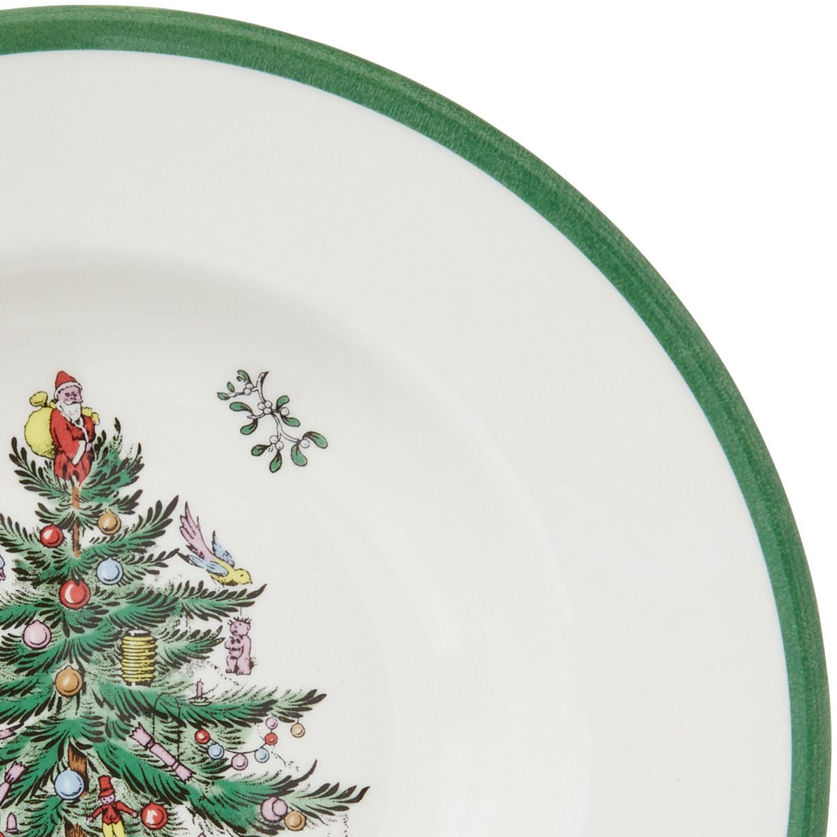 Amazon.co.jp: Spodeクリスマスツリースーププレートbyスポード