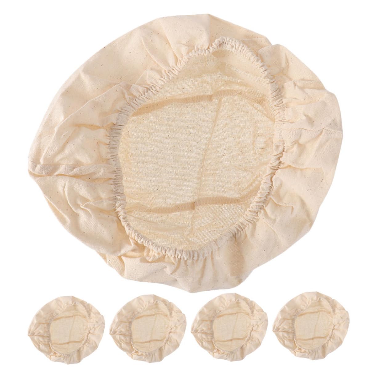 MAGICLULU 20stücke Teiliges Brot Gärkorb Stoffbezüge Für Optimale Teigfermentation Atmungsaktiv Waschbar Geeignet Für Brotherstellung Und Gärung