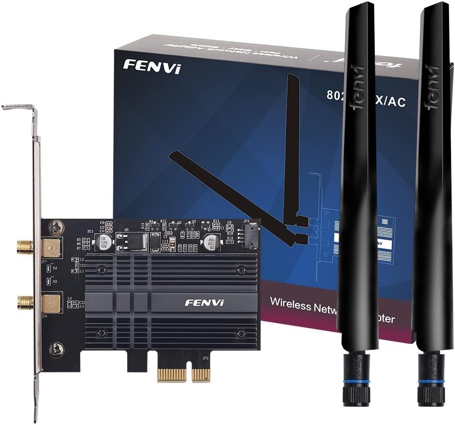 Wi-Fi 6 Gig+ AX200 BT5.0 WiFi Card AX200NGW 802.11ac/ax 2.4Gbps MU-MIMO OFDMA Miracast PC Wireless Network Adapter Ultra-Fast Affordable Next-Gen Built-in PCIe WiFi Gaming