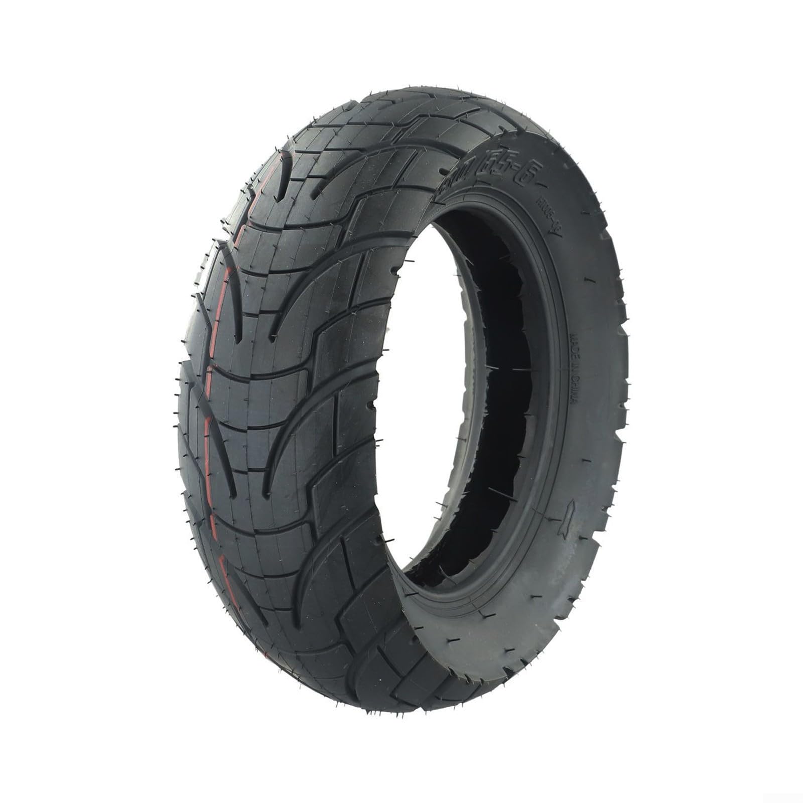 Tubeless 10x3.0 Scooter Tire with 80/65-6 Spec For For For For Kugoo Electric Scooter Models Needing Dual-Terrain Grip (Road tires)