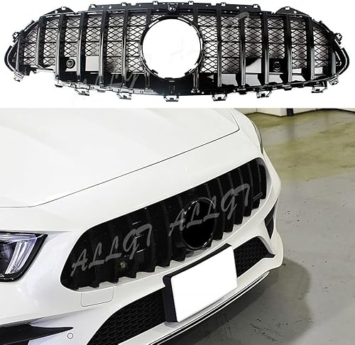 Rejilla superior de parrilla delantera de coche para Mercedes-Benz W257 C257 CLS-Class 2019+ malla