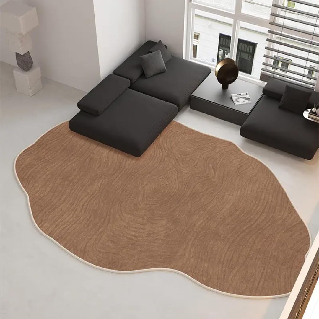 Tapis de salon moderne et douillet pour réchauffer le sol du bureau