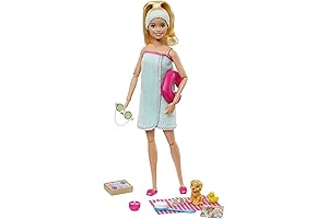 Flexible Barbie Spa Doll & Playset