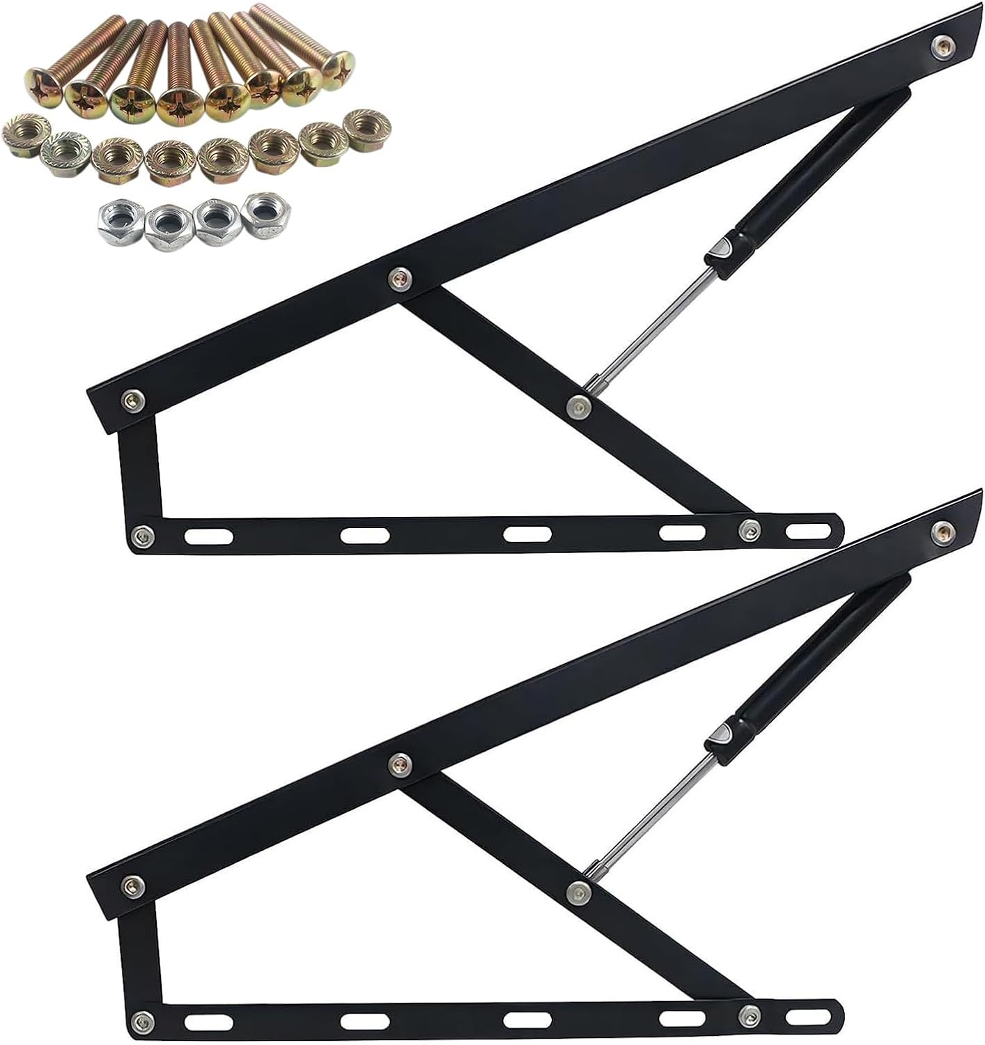 Hydrauliczny mechanizm podnoszenia łóżka 61/75/90/110/120/150 cm, pneumatyczny podnośnik łóżka obsługuje mechanizmy podnoszenia tłoka gazowego, hydrauliczny podnośnik pokrywy łóżka, składane akcesoria