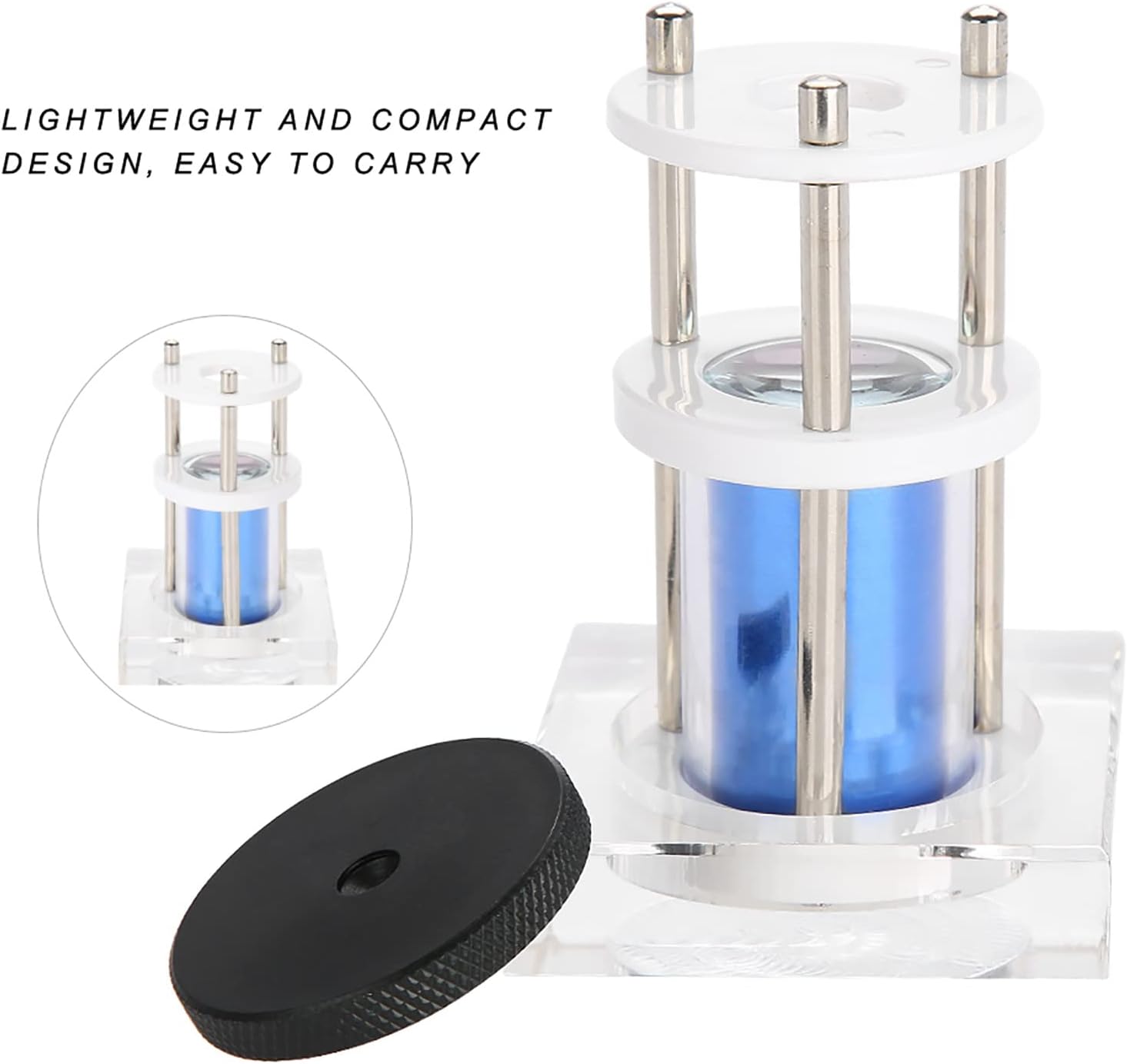 Jewelry Hearts and Arrows Loupe Diamond Cutting Viewer Tool Magnifier for Jewelry Inspection with Plastic and Metal Components