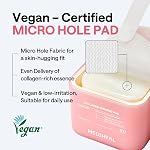 MEDIHEAL Collagen Firming Toner Pad – Korean Skincare, 98% Vegan Collagen with Retinol & 7 Peptides, Firming, Plumping & Wrinkle Care, Micro-Hole Fabric, 100 Pads