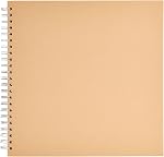 Kraft Hardcover Blank Scrapbook Photo Album (12 x 12 Inches, 40 Sheets)