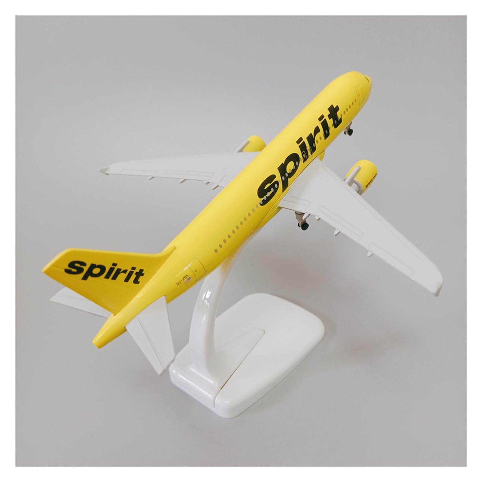 Plane Giocattolo 20 cm Per USA Air Spirit 320 A320 Airlines Diecast Modello Di Aereo Aereo Aereo Modello Di Aereo Con Ruote Supporto