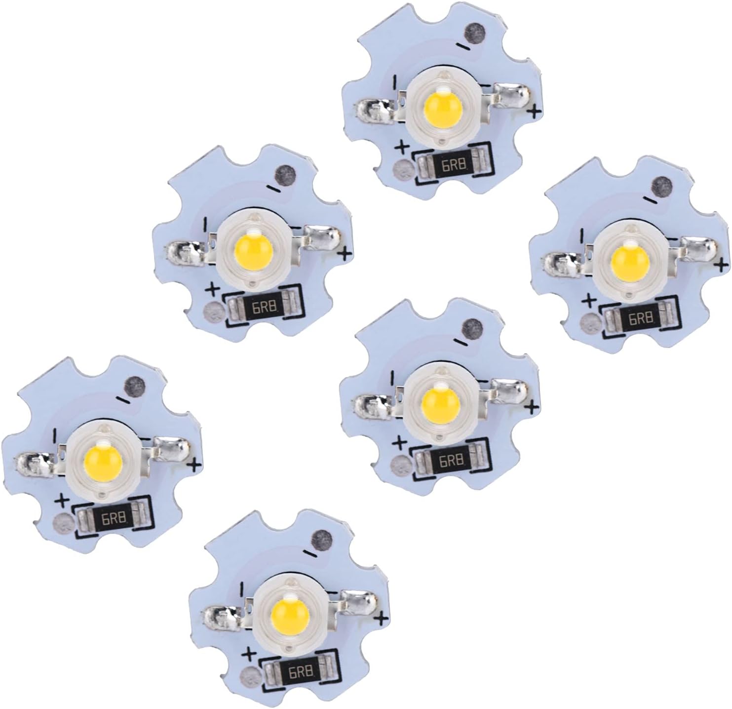 Amazon.co.jp: Keenso 25個入り 5V LEDチップ LEDランプ ビーズ ランプビーズ LED電球 丸型 高輝度 省エネ ...
