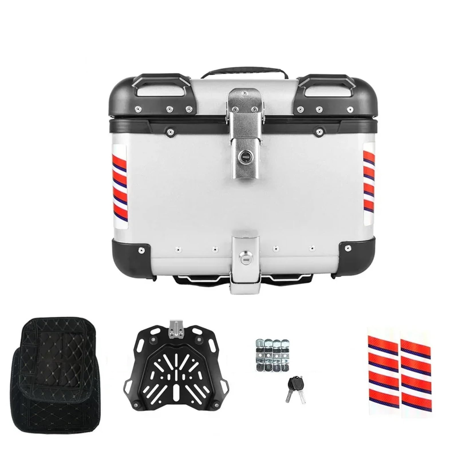 Baúl Trasero Universal De Aluminio para Motocicleta, 40 Y 45 litros, para Tracer 900GT XT1200
