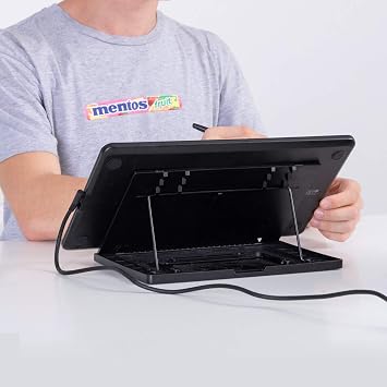 HUION ST300 Adjustable Drawing Tablet Stand Portable Desk Stand, Suitable for Kamvas 12/13/16, Kamvas Pro 12/13/16