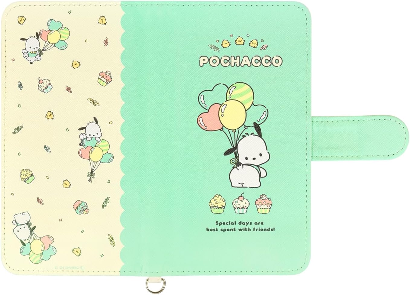 グルマンディーズ(Gourmandise) Gourmandies Pochacco Party Multi Flip Cover (M+) Pochacco SANG-392PC