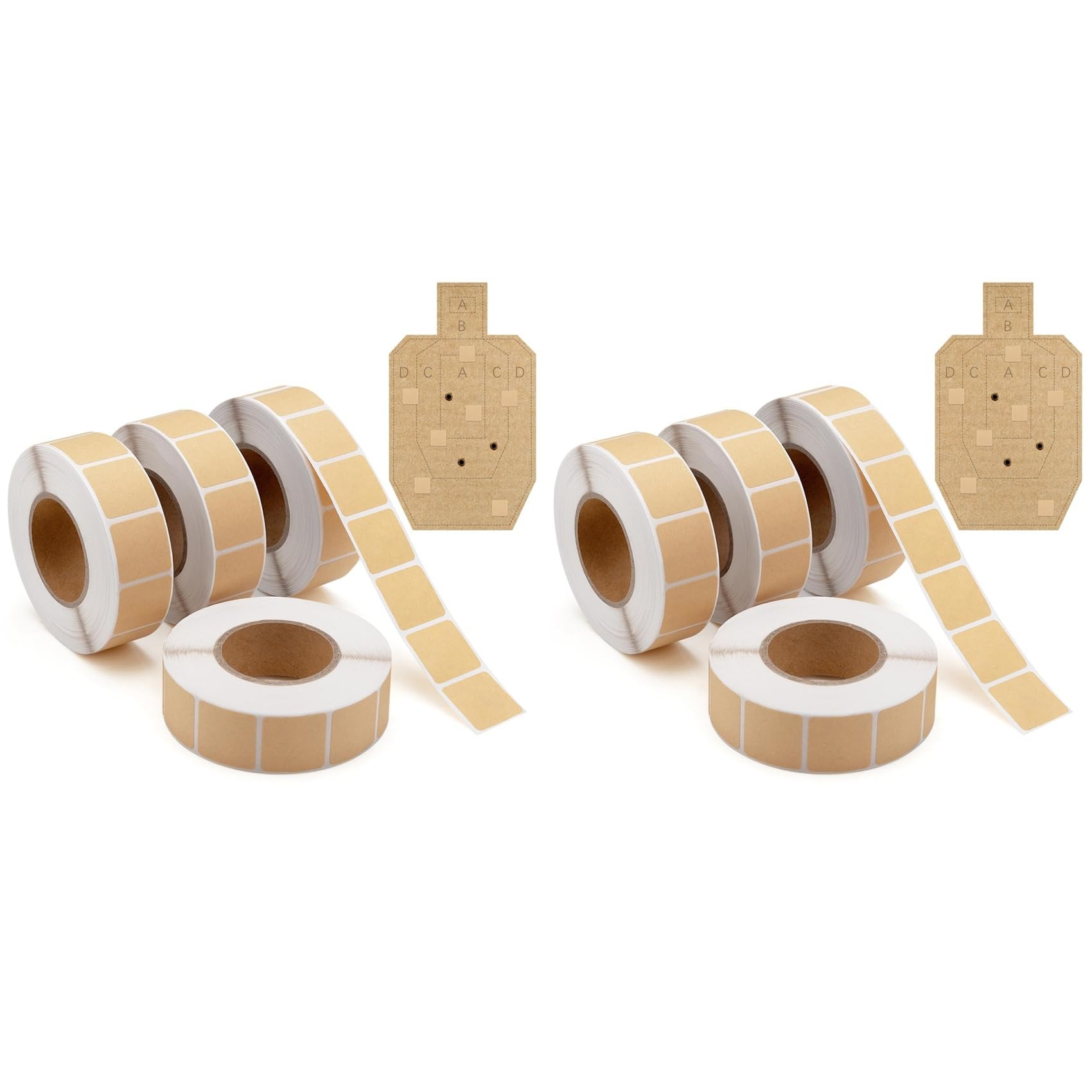 Pegatinas Autoadhesivas para Marcar Objetivos de 2,2 cm en rollo de 8000 unidades 7