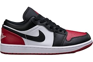 Retro Jordan 1 Low: White/Black-Varsity Red-White
