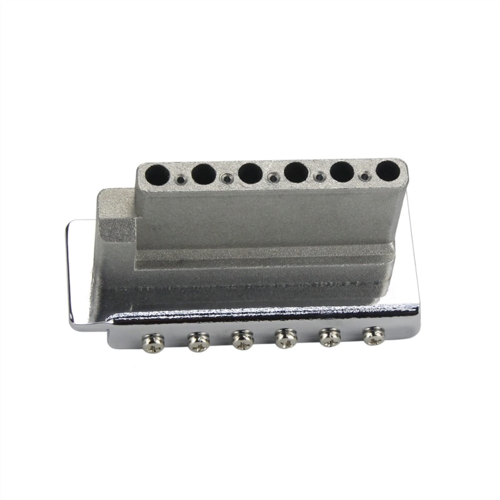 FLFL Calidad De Guitarra Eléctrica Puente Tremolo Puente Sistema Chrome para Piezas De Guitarra De Estilo Strat Sistema Puente Guitarra