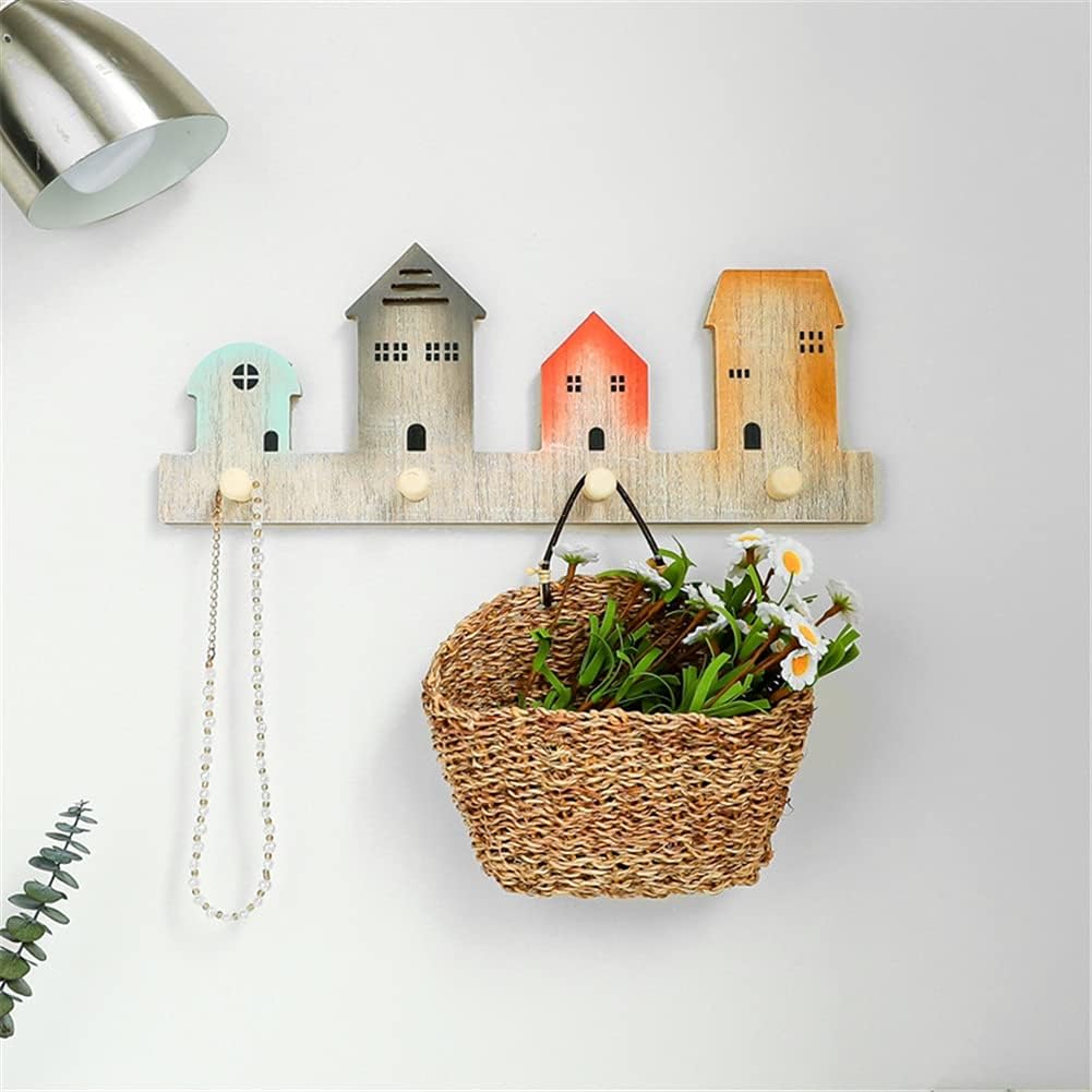 Nordic Coat Hook Wall Hanging Into The Door Home Decoration Rack Storage Hanger(E)