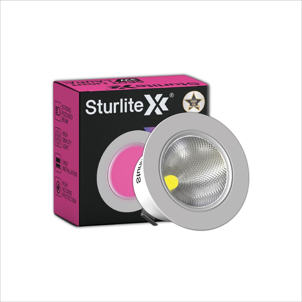 Sturlite Laura LED Spotlight - Blue Light, Energy Efficient -16 Sturlite Laura LED Spotlight - Blue Light, Energy Efficient -16